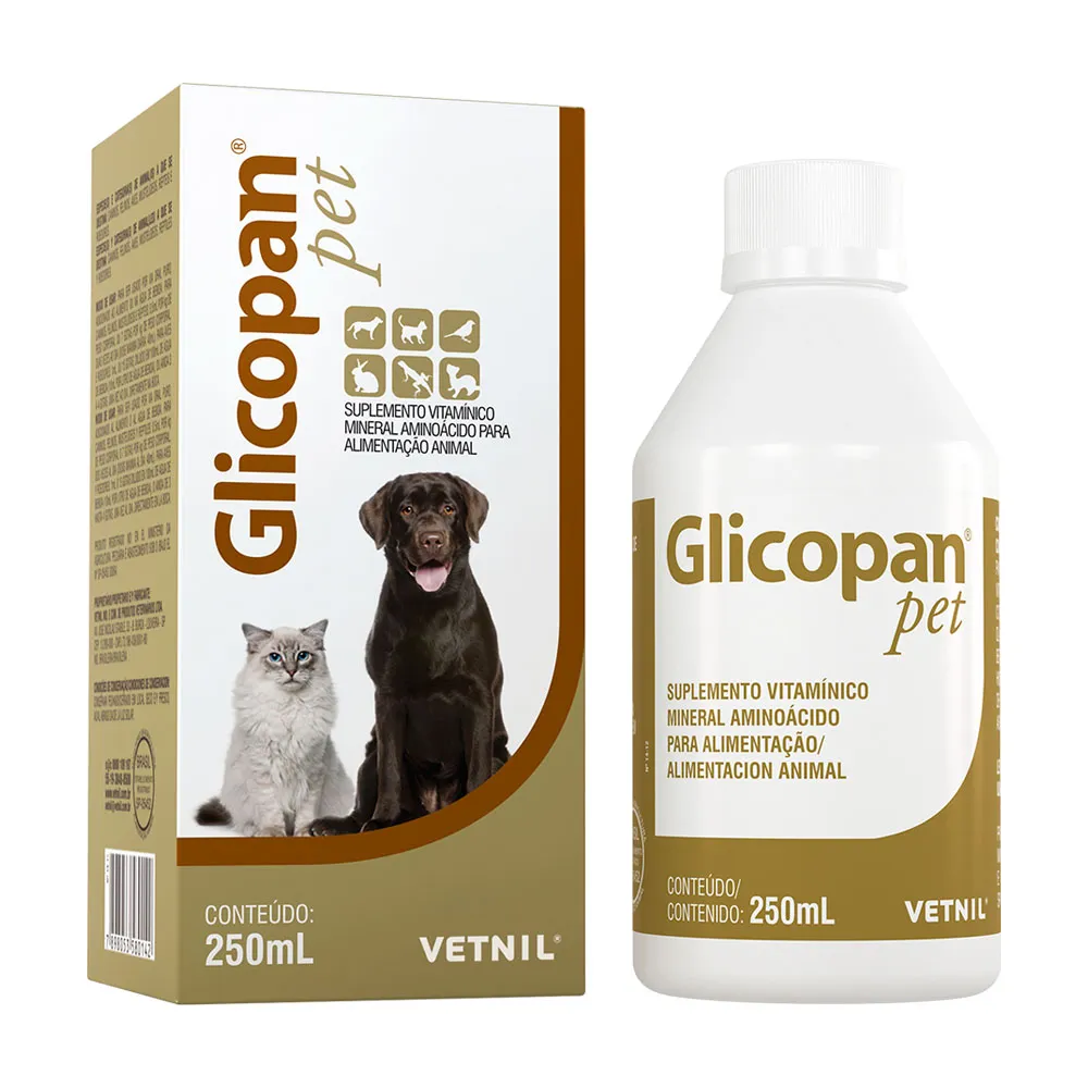 Glicopan Pet Suplemento Alimentar 125ml