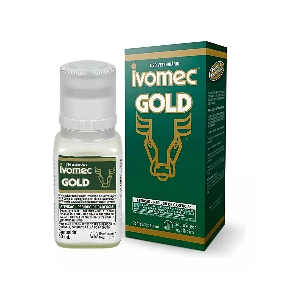 Ivomec Gold Ivermectina Antiparasitário 50ml
