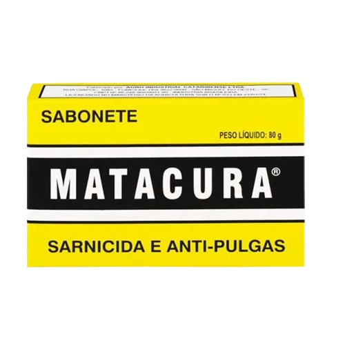 Sabonete Sarnicida e Antipulgas Matacura 80 g