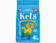 Areia Higiênica Kets para Gatos 4kg